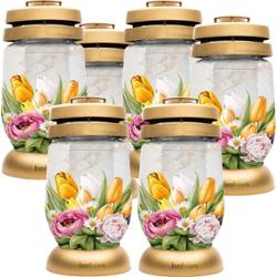 Bolsius Wiosna lampion 3s 19 znicz 6 sztuk