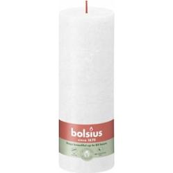 Bolsius Rustic Shine Mroźna Biel świeca dekoracyjna 190/68