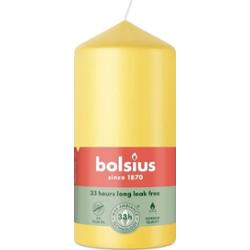 Bolsius Essentials Słoneczny Żółty świeca pieńkowa 120/58mm
