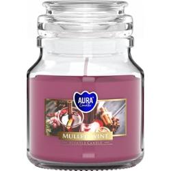 Bispol Grzane Wino świeca zapachowa mały słoik Aura 1 sztuka