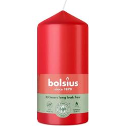 Bolsius Essentials Delikatny Czerwony świeca pieńkowa 120/58mm