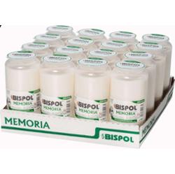 Bispol Memoria w07 wkłady olejowe do zniczy 4,5 dnia palenia 16 sztuk