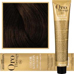 Fanola Oro Therapy - farba do włosów bez amoniaku, pełna paleta kolorów 6,00 | Intensywny Ciemny Blond