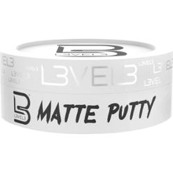 LEVEL3 Pomada Matte Putty Wax - matowa pomada do włosów, 150ml