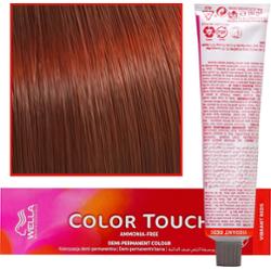 Wella Color Touch - profesjonalna farba do włosów bez amoniaku, 60 ml 7/4 Średni Blond Czerwony