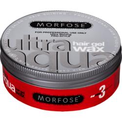 Morfose Ultra Aqua Hair Gel Wax Ultra Shining – żelowy wosk nabłyszczający, medium, 150ml