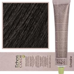 Echosline Echos Color Colouring Cream - wegańska farba do włosów, 100ml ICE 5,0 | Zimny Naturalny Jasny Kasztan