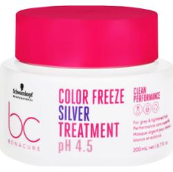 Schwarzkopf Professional BC Bonacure Color Freeze Silver Treatment pH 4.5 Clean Performance maska do włosów siwych i platynowego blondu 200 ml