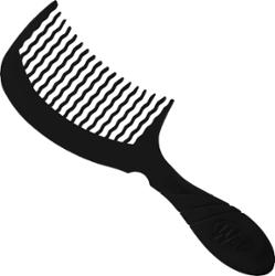 Wet Brush Pro Detangling Comb - grzebień do delikatnego rozczesywania włosów, różne kolory Black | Czarny