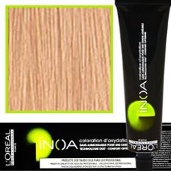 Loreal Professionnel Inoa - farba do włosów bez amoniaku z dodatkową ochroną włosa, 60ml 9.2 Bardzo Jasny Blond Opalizujący