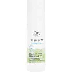 Wella Elements Calming - szampon do włosów i suchej lub wrażliwej skóry głowy, 250ml
