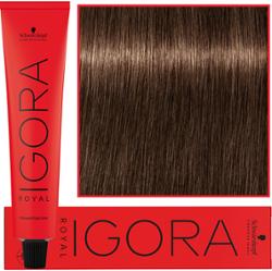 Schwarzkopf Professional Igora Royal - trwała farba do włosów o innowacyjnej formule, 60ml 6-46 | Ciemny Blond Beżowo Czekoladowy