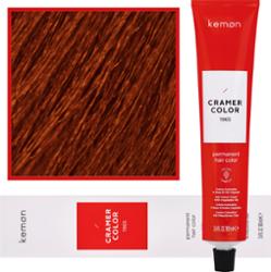 Kemon Cramer Color - kremowa farba do włosów z olejem kokosowym, 100ml 7,4 | Miedziany Blond