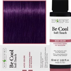 Bioelixire Be Cool Soft Touch - wegańska farba do włosów o kwasowej formule, 60ml 5.22 | Jansy Intensywny Irysowy Kasztan
