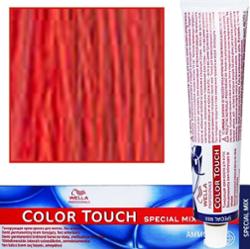 Wella Color Touch - profesjonalna farba do włosów bez amoniaku, 60 ml 0/45 Magiczny Rubin