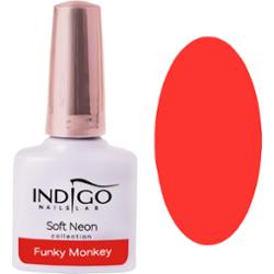 Indigo Gel Polish lakier hybrydowy, kolory 7ml Funky Monkey