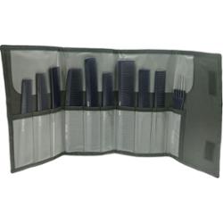 Komplet grzebieni FOX NANO w eleganckim, poręcznym etui 10 sztuk