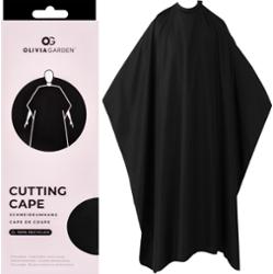 Olivia Garden Cutting Cape - ekologiczna peleryna fryzjerska, różne kolory Black | Czarny