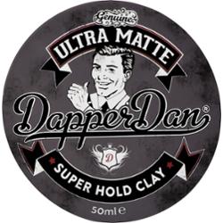 Dapper Dan Ultra Matte Clay - glinka o bardzo mocnym chwycie i ultra matowym wykończeniu, 50ml