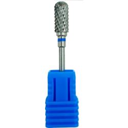 Frez Karbidowy Walec - frez do manicure paznokci, kolor niebieski