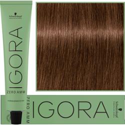 Schwarzkopf Professional Igora Zero Amm - profesjonalna farba do włosów bez amoniaku, 60ml 5-60  |  Jasny Brąz Czekoladowo Naturalny