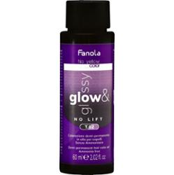 Fanola No Yellow Glow&Glossy - toner olejowy neutralizujący żółte tony, 60ml T.02