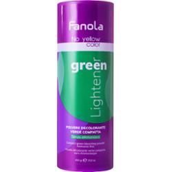 Fanola No Yellow Green - rozjaśniacz do włosów w kremie, 450g