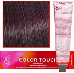 Wella Color Touch - profesjonalna farba do włosów bez amoniaku, 60 ml 4/6 Średni Brąz Fioletowy