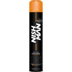 Nishman Hairspray Ultra Hold - extra mocny lakier do włosów, 400ml