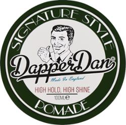 Dapper Dan Signature Style Pomade – wodna pomada do stylizacji włosów, średni chwyt i połysk, 100ml