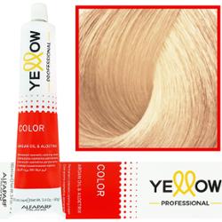 Alfaparf Yellow - trwała farba do włosów z aloesem i kiełkami pszenicy, 100ml 11,00 | Super High Lift Naturalny Blond