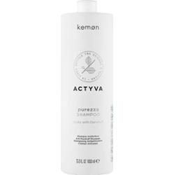 Kemon Actyva Purezza - przeciwłupieżowy szampon, reguluje sebum, 1000ml