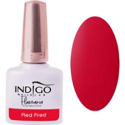 Indigo Gel Polish lakier hybrydowy, kolory 7ml Red Fred