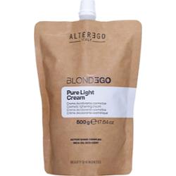 Alter Ego BlondEgo Pure Light Cream - rozjaśniacz do włosów w kremie, 500g
