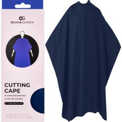 Olivia Garden Cutting Cape - ekologiczna peleryna fryzjerska, różne kolory Blue | Niebieski