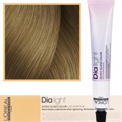Loreal Dia Light - profesjonalna trwała farba do włosów, 50ml 8.3 Jasny Blond Złocisty