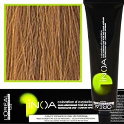 Loreal Professionnel Inoa - farba do włosów bez amoniaku z dodatkową ochroną włosa, 60ml 7.31 Blond Złocisto - Popielaty