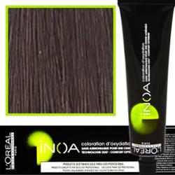 Loreal Professionnel Inoa - farba do włosów bez amoniaku z dodatkową ochroną włosa, 60ml 6.11 Ciemny Blond Popielaty Intensywny