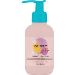 Inebrya Ice Cream Thermo Liss Cream - krem termoochronny do włosów, 150ml