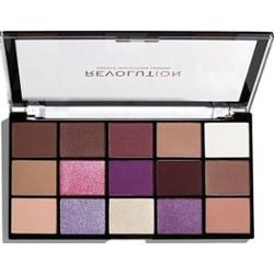Makeup Revolution Re-Loaded Visionary - paletka cieni do powiek brązowo-fioletowych