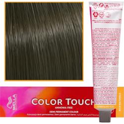 Wella Color Touch - profesjonalna farba do włosów bez amoniaku, 60 ml 5/1 Jasny Brąz Popielaty