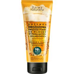 BARWA - Barwa Naturalna - Brewer's Yeast Conditioner - Drożdżowa odżywka do włosów wypadających i osłabionych - Drożdże piwne - 200 ml