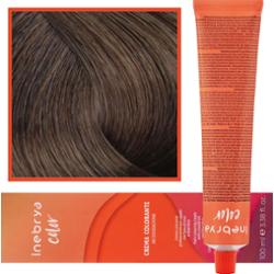Inebrya Color - farba krem koloryzujący do włosów, 100ml 7/13 | Popielaty Złoty Blond