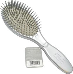 Olivia Garden Pro Supreme Silver srebrna szczotka z igłą do pielęgnacji
