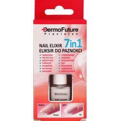 DermoFuture Precision - eliksir do pielęgnacji i odbudowy paznokci 7in1, 9ml