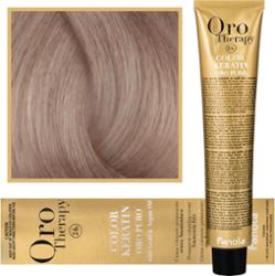 Fanola Oro Therapy - farba do włosów bez amoniaku, pełna paleta kolorów 9,13 | Bardzo Jasny Beżowy Blond
