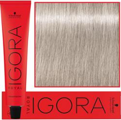Schwarzkopf Professional Igora Royal - trwała farba do włosów o innowacyjnej formule, 60ml 9,5-1 | Pastelowy Cendre