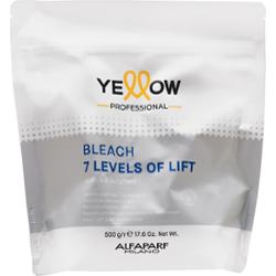 Alfaparf Yellow Bleach 7 Levels Of Lift – proszek rozjaśniający włosy do 7 tonów, 500 g