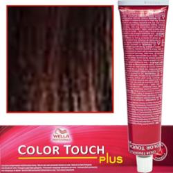 Wella Color Touch - profesjonalna farba do włosów bez amoniaku, 60 ml 66/04 Intensywny Ciemny Brąz Delikatnie Miedziany