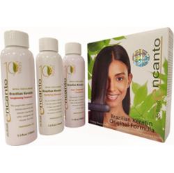 Encanto do Brasil 3x100ml Kit Limited Edition - zestaw do prostowania keratyną